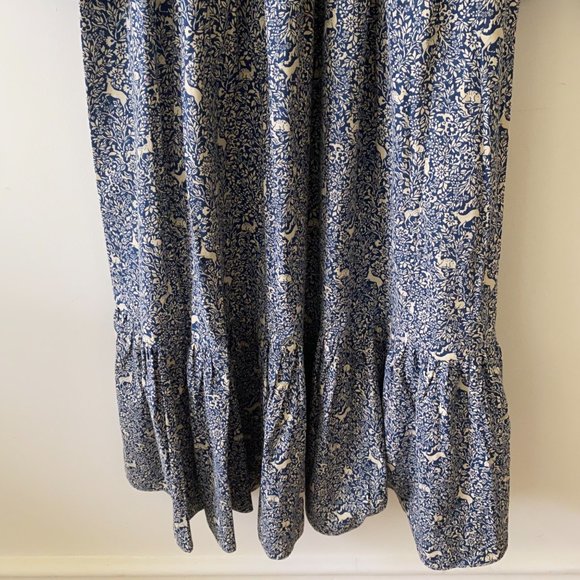 *RARE* Doen Nova Dress Navy Prancing Fawn Deer - Picture 4 of 11